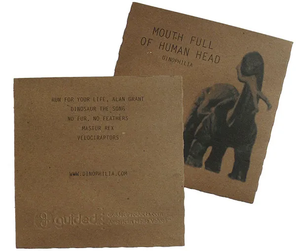 Front and back EP artwork