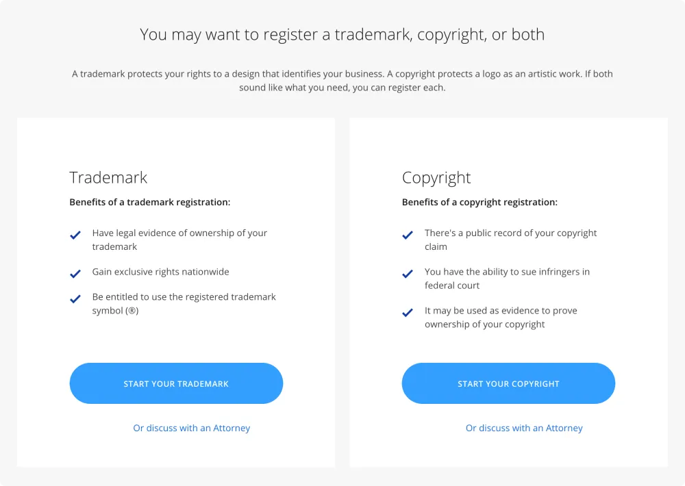 Original Experience Recommendation Page